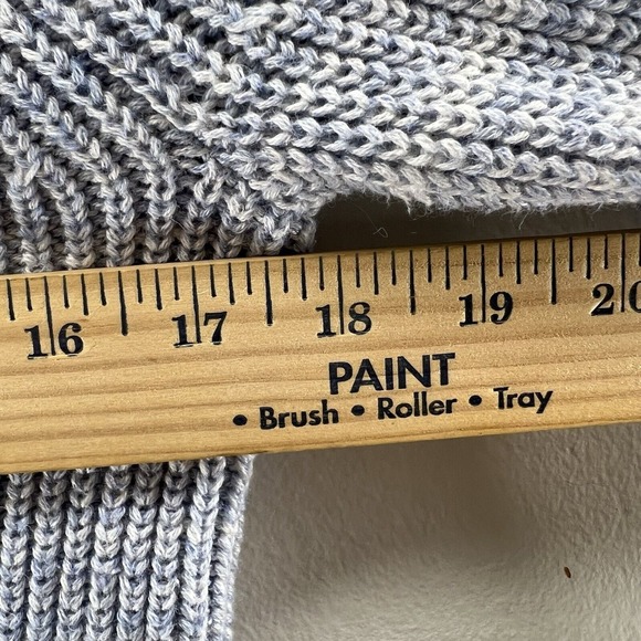 Victorias Secret Sweater Womens XS Blue Long Sleeve Pullover Crew Neck Angel - Picture 6 of 6